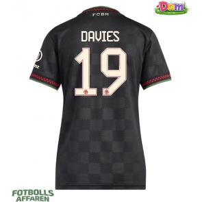 Bayern Munich Alphonso Davies #19 Tredje Tröja Kvinnor 2025-26 Kortärmad